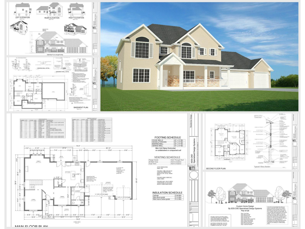 100 House Plans Catalog Page 031 9 Plans